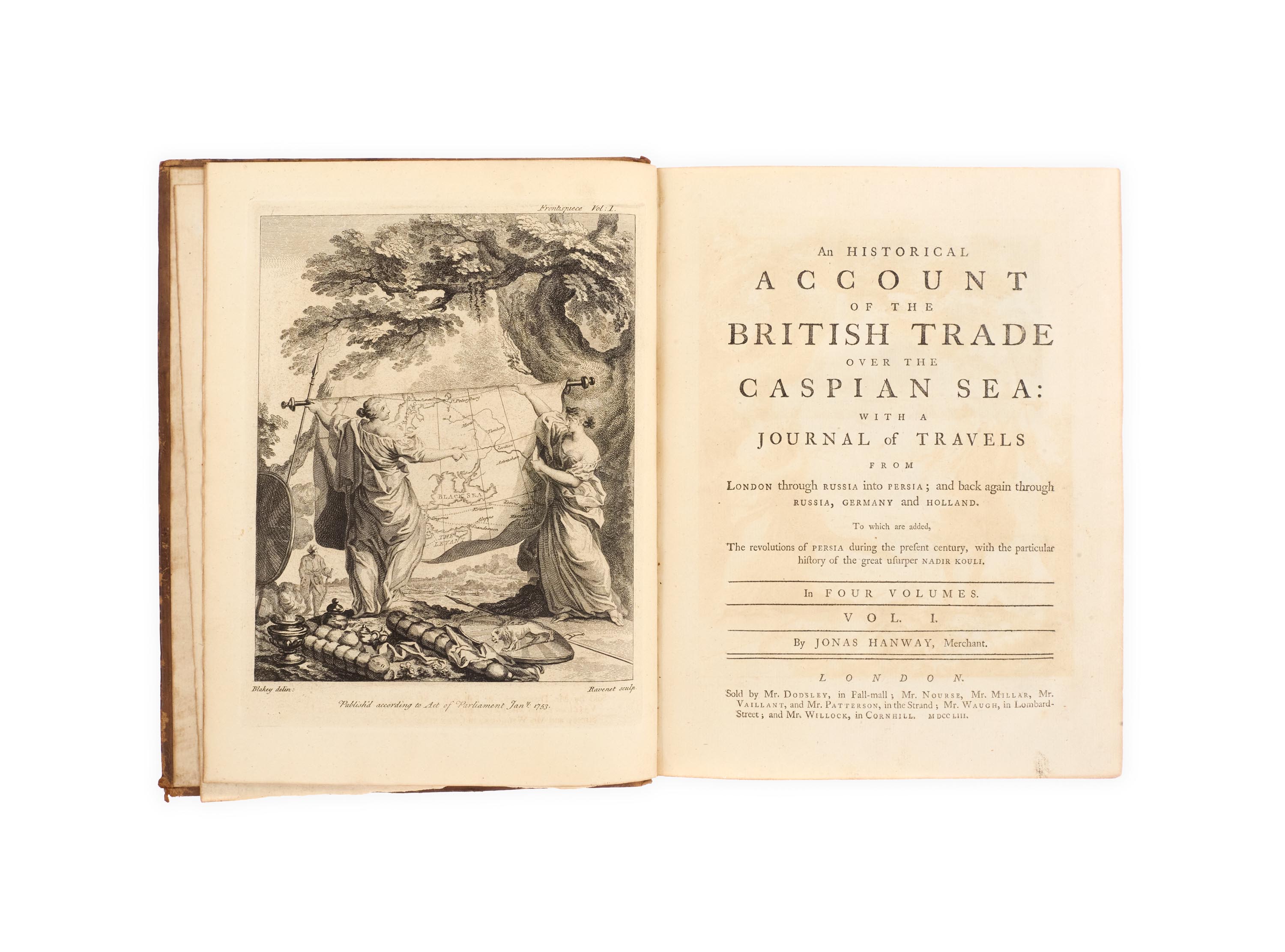 An historical Account of the British Trade over the Caspian Sea